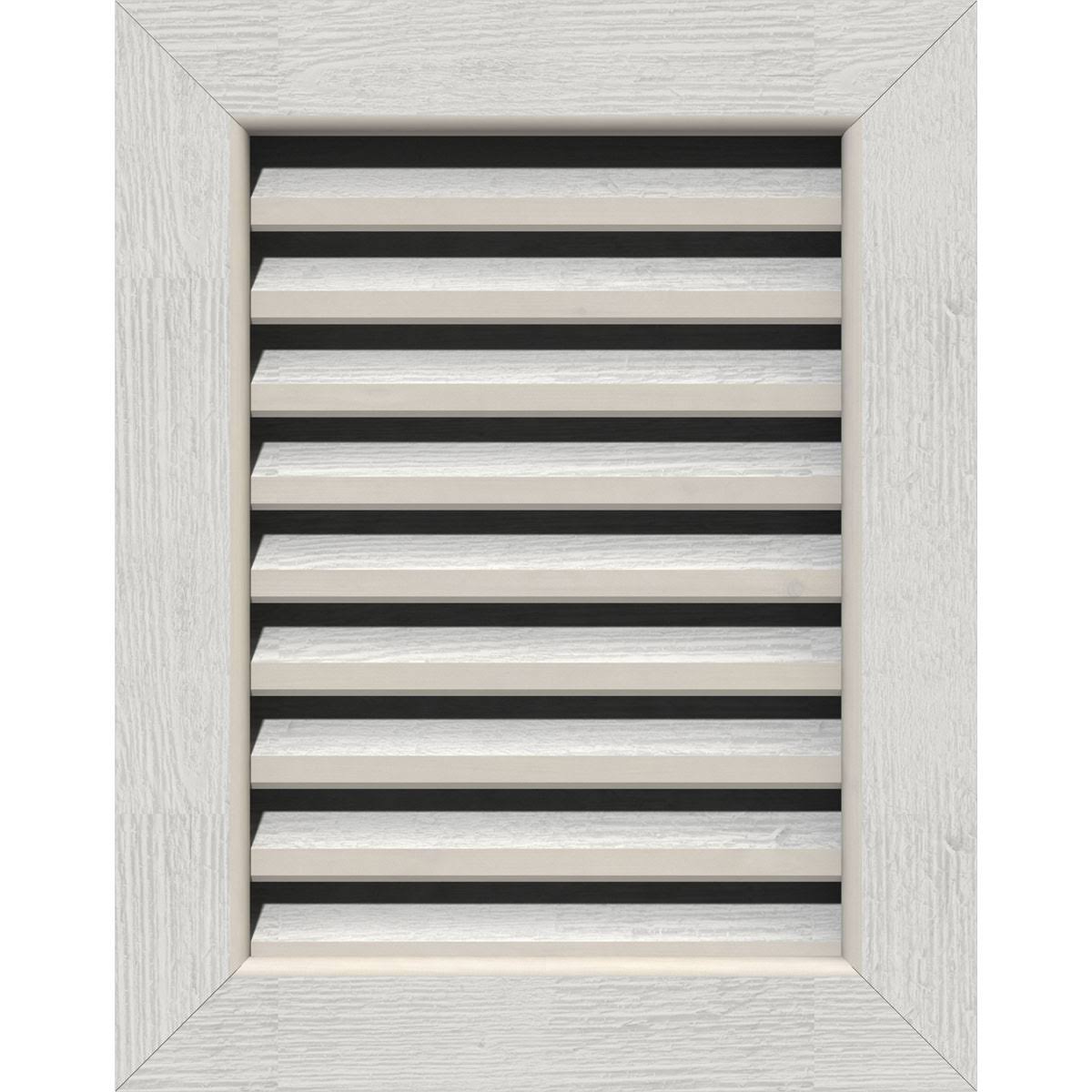 Primed Vertical Gable Vent C172007