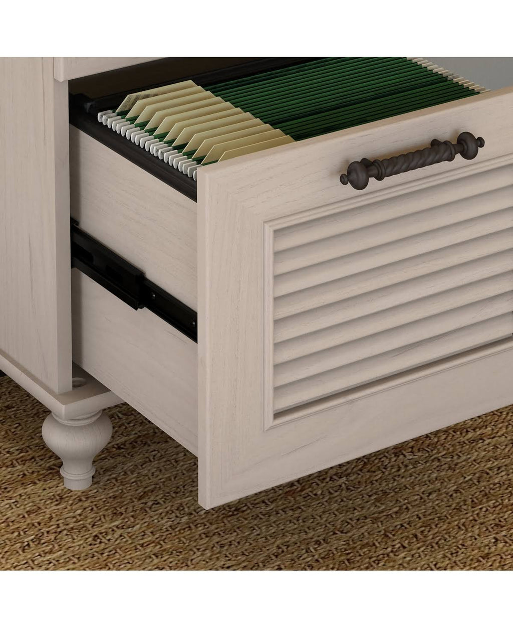 2 Drawer File Cabinet in Driftwood Dreams D878646