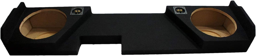 Dual 12" Sub Box Subwoofer Enclosure for Chevy Silverado Double Cab Truck J7542