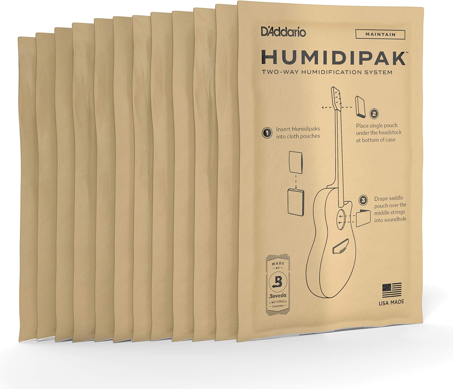 Guitar Humidifier Replacement Packets Pack of 2 R85212