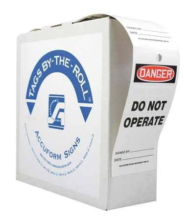 Danger Tag, Cardstock, PK250 Z7477