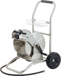 Stainless Steel Hose Reel Cart with Crank, 150-Feet 5/8 Hose Capacity R992892