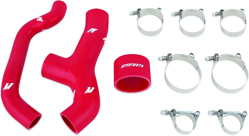 Red Intercooler Charge Air Cooler Hoses M7445