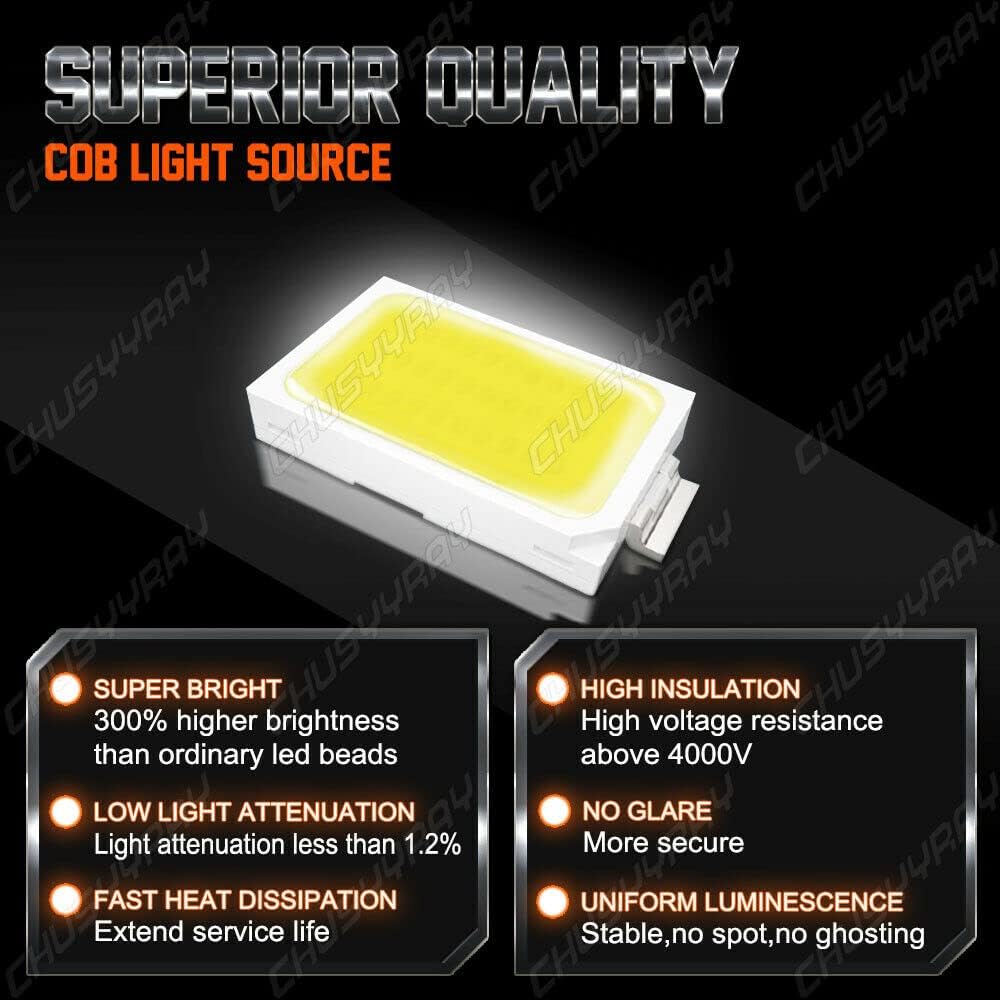 H11/H8/H9 LED Headlight Bulbs, 4 Pack O854