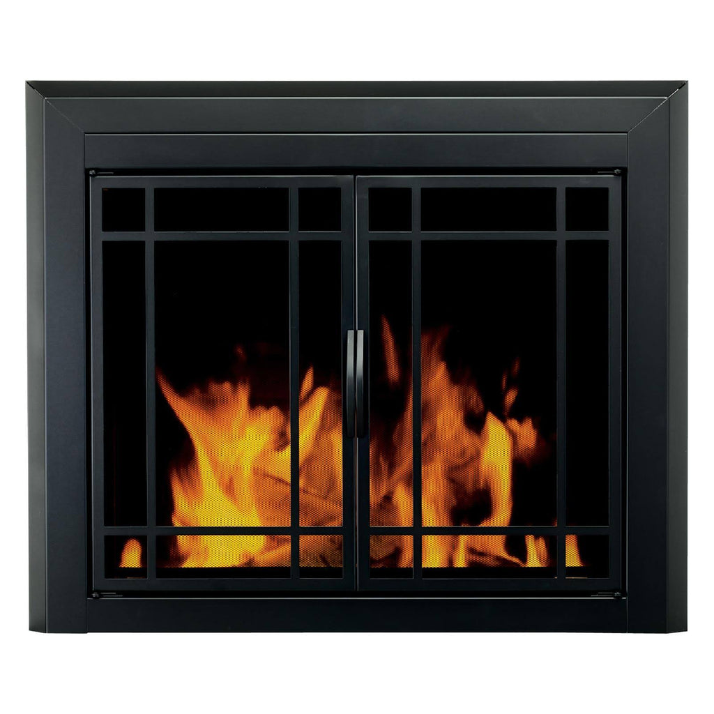 Small Glass Fireplace Doors W37640