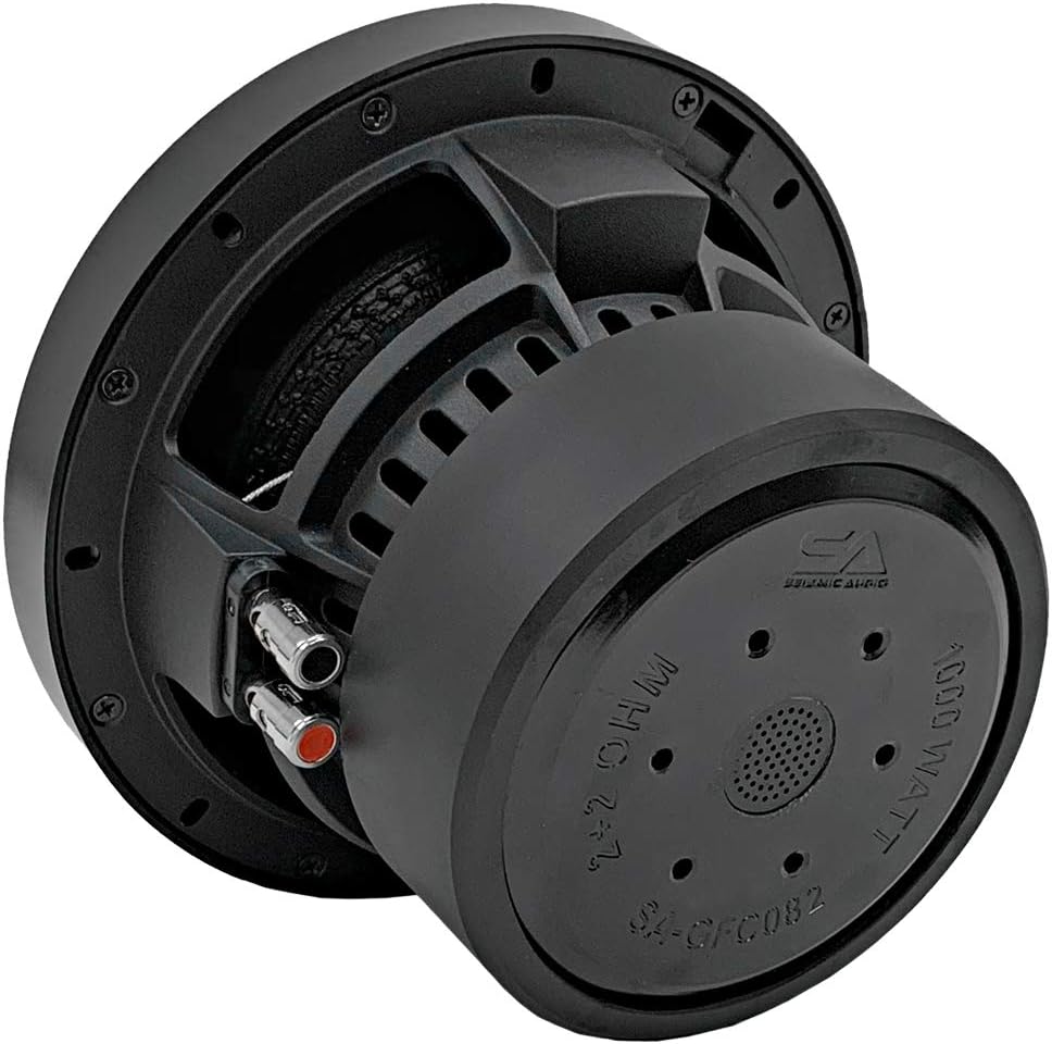 8 Inch 1000 Watt Dual 4 Ohm Car Audio Subwoofer Pack of 2 L788
