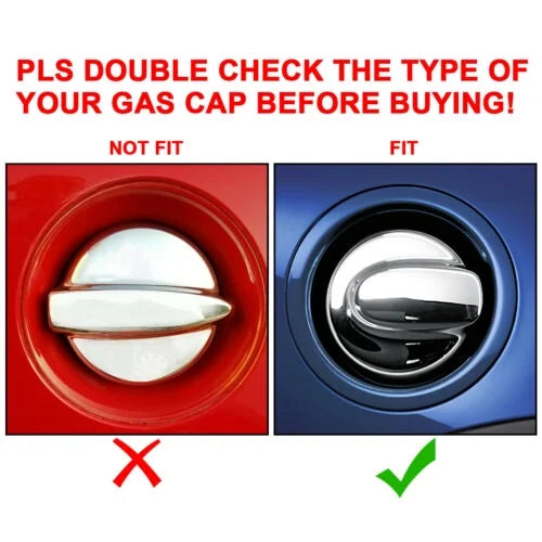 Black Gas Cap and Door Handle Cover for BMW MINI Cooper S Hatchback S513