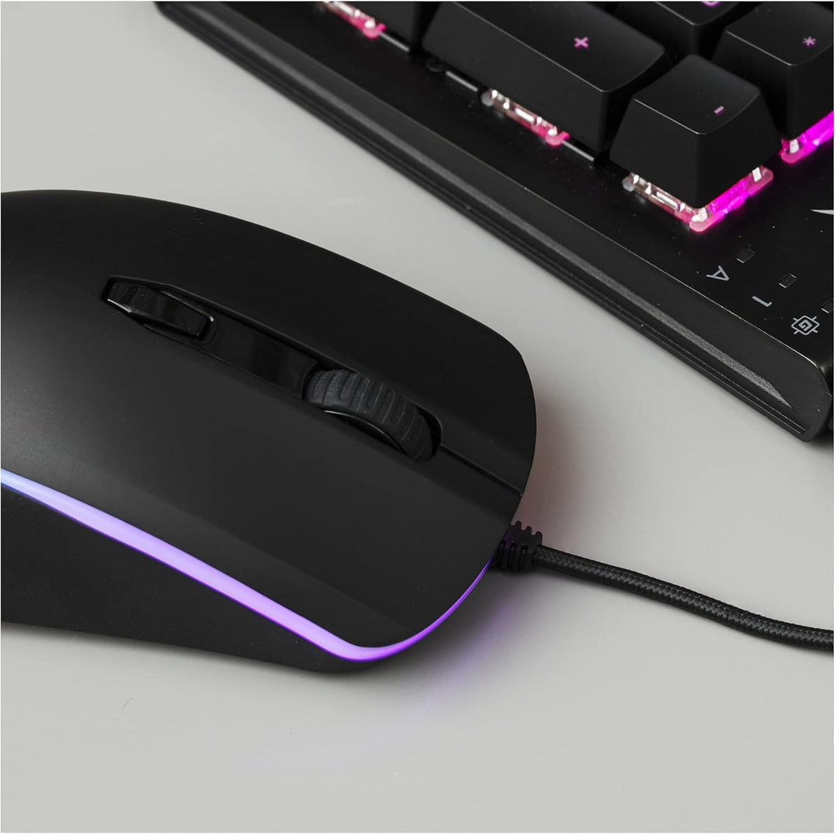 RGB Wired Optical Gaming Mouse with Gaming Mouse Pad (X-Large) Bundle F1663