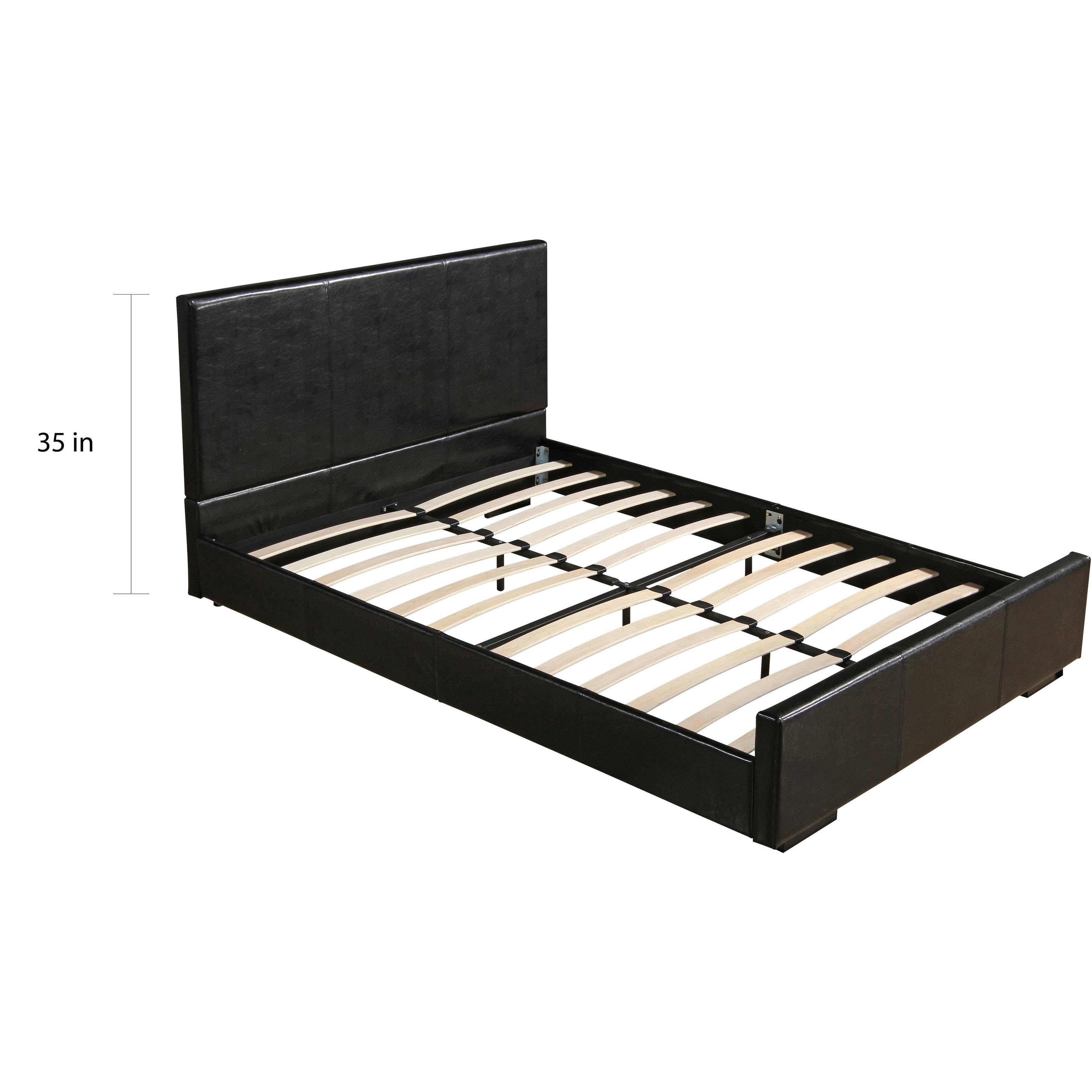 King Black Bed C558473