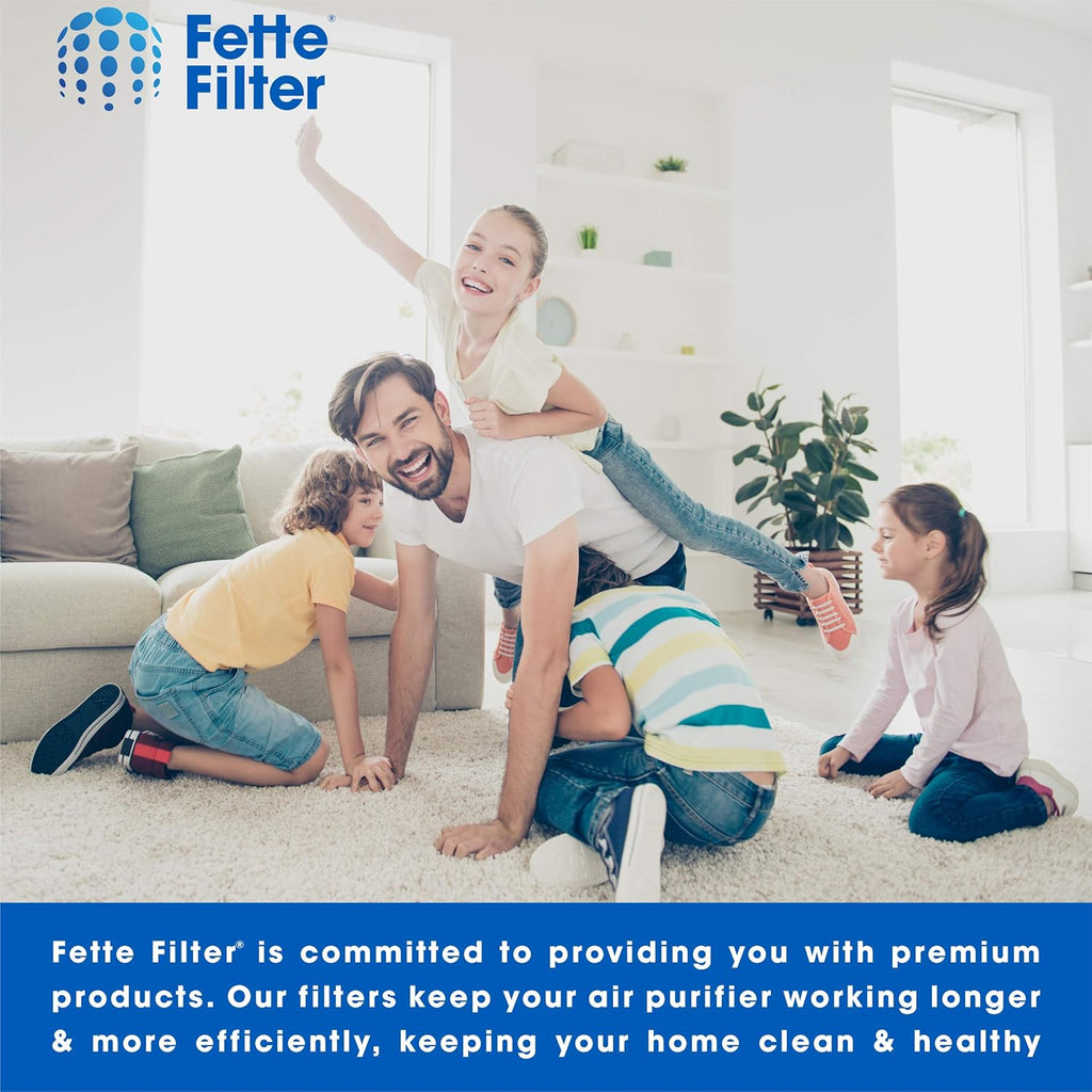 Air Purifier Filter Set with 1 Hepa Filter 2 Carbon Filters and 4 Pre-Filters G96588