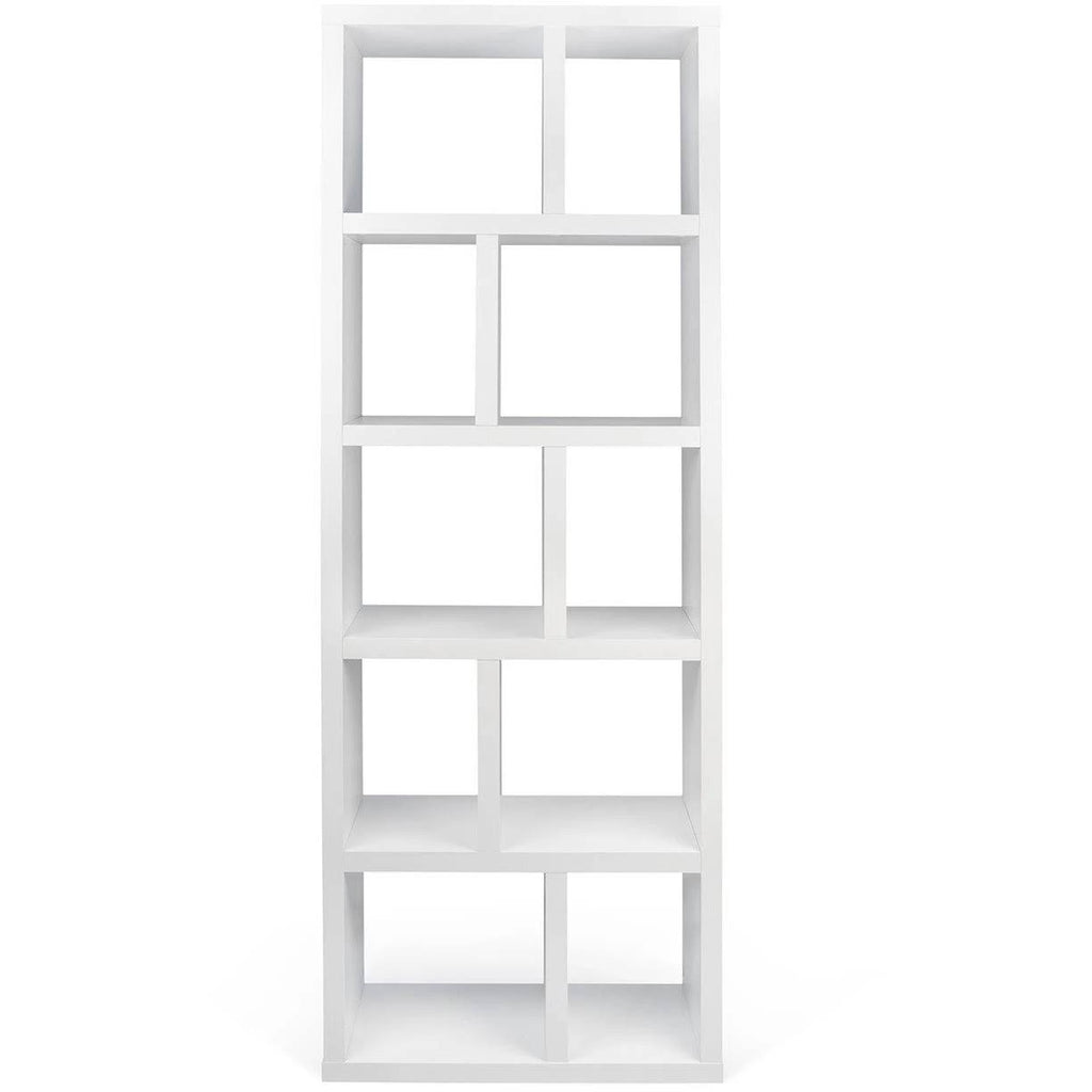 Pure White 5 Level Bookcase G558120