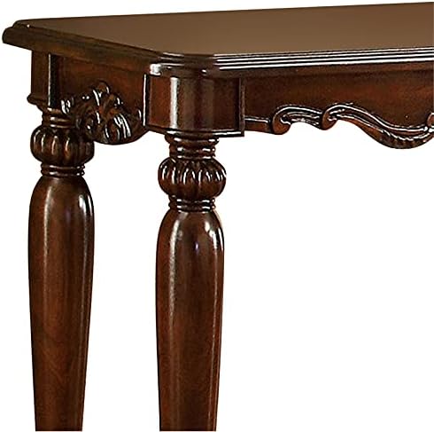 Cherry Wood 1-Shelf Console Table Y919