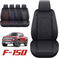 Black Waterproof Full Set Car Seat Covers for Ford F150 S2394