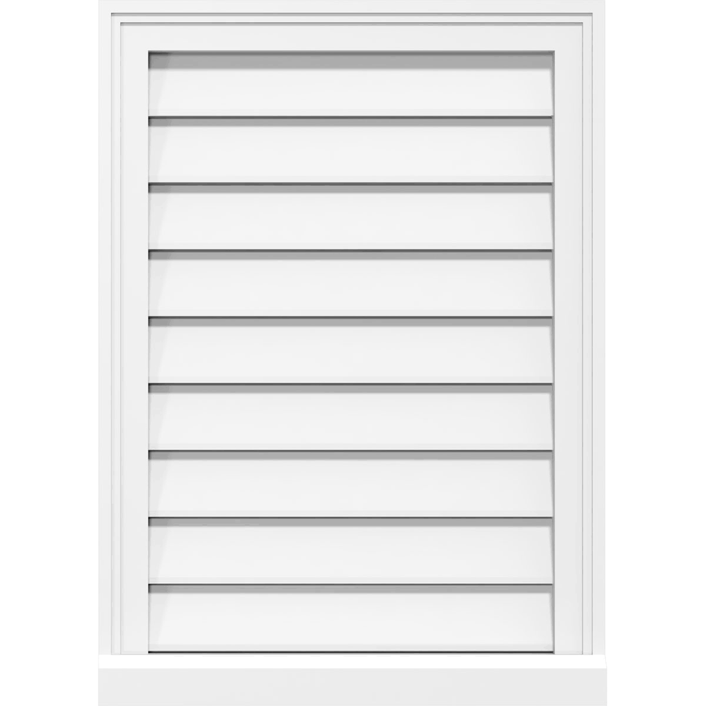 42x22W x 42x22H PVC Gable Vent S559