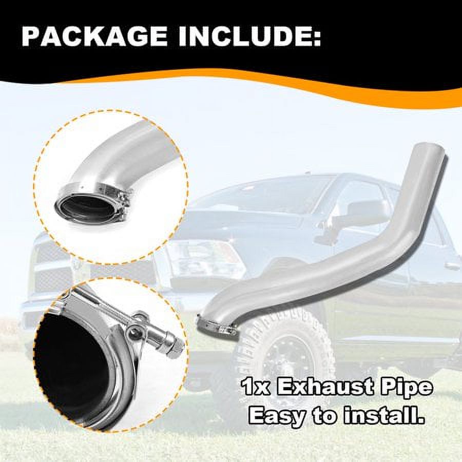 4" Exhaust Turbo Pipe with Clamp S267168