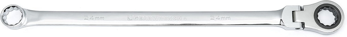 12 Pt. XL Flex Head Double Box Ratcheting Wrench, 22mm, Pack of 2 O343425