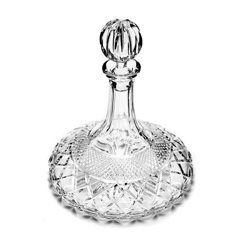 Hand Cut Crystal Ships Decanter, 25.4 oz. T133624