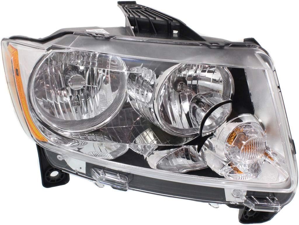 Driver Side Halogen Headlight V354