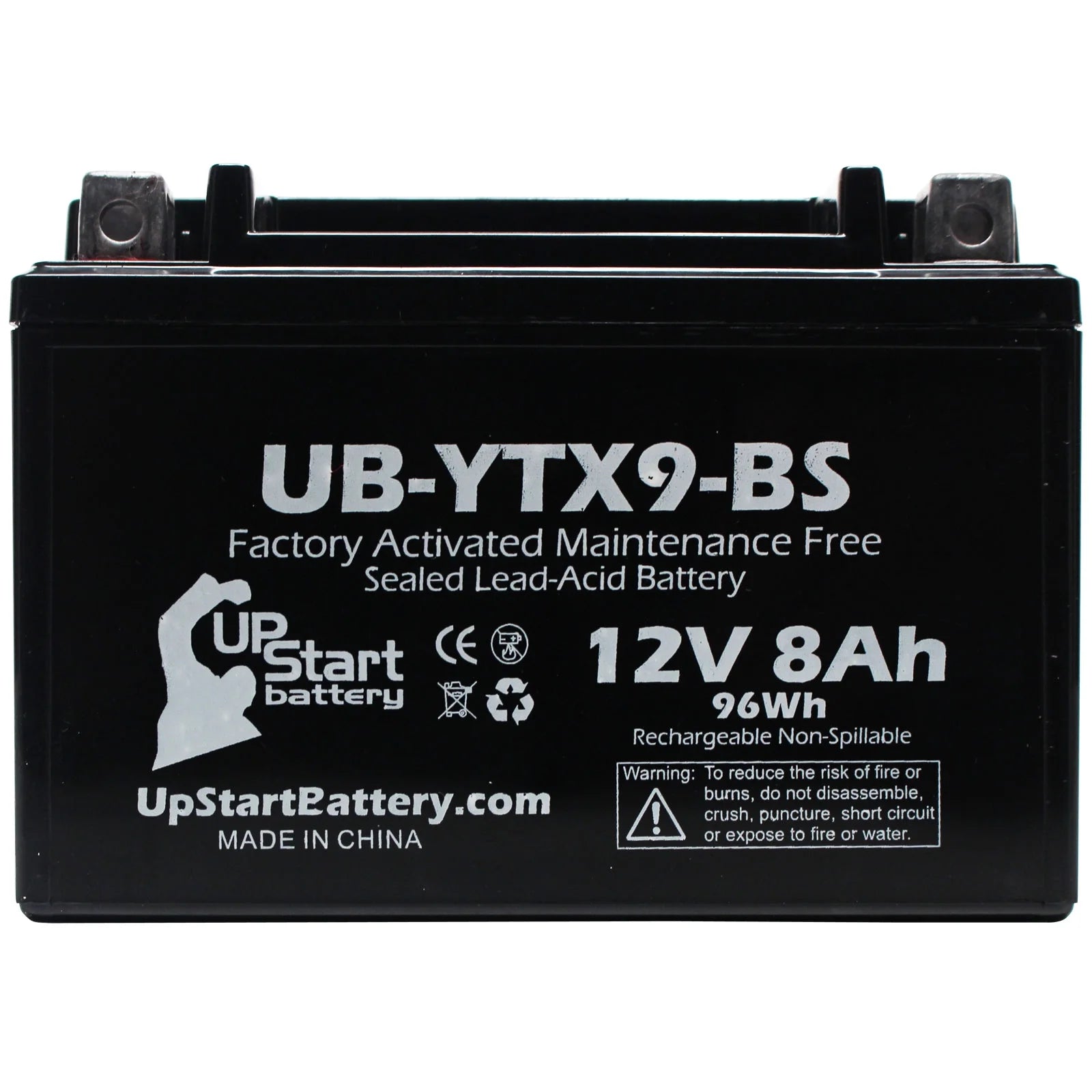 Motorcycle Battery 12V 8Ah Maintenance Free Q15514
