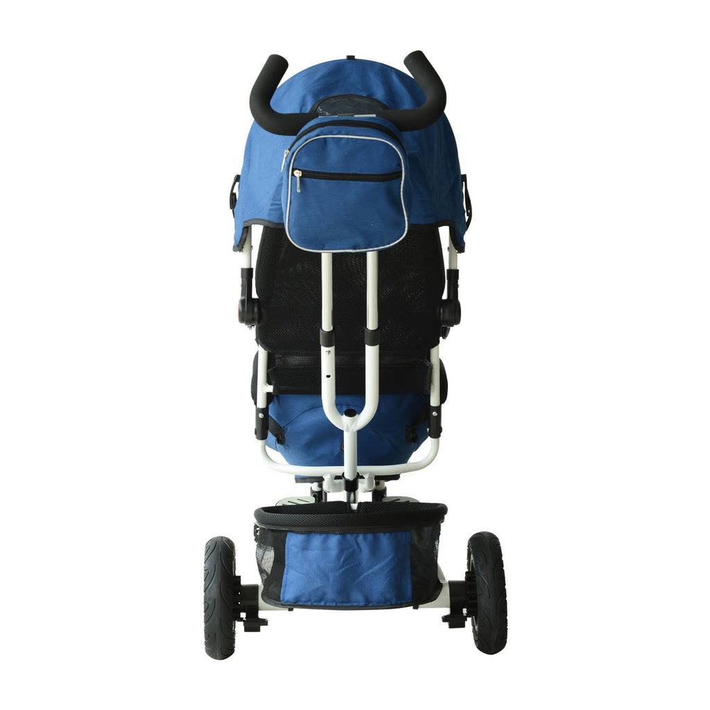 Blue 2 in 1 Lightweight Baby Stroller Tricycle C267918