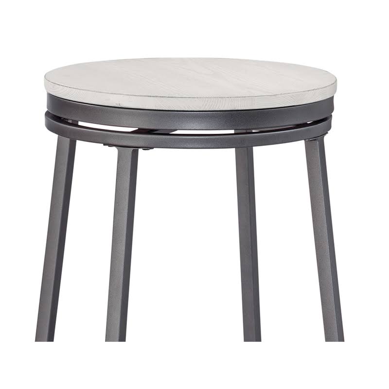 Gray Metal Bar Stool Z88335