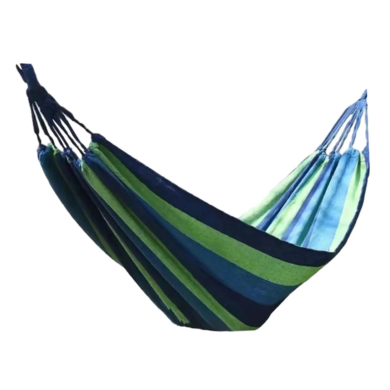 Blue Canvas Camping Hammock 190x80cm P9283