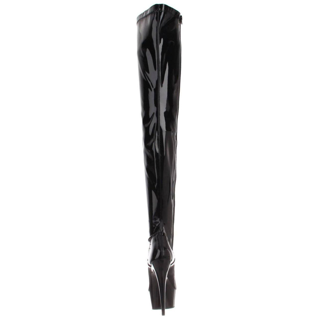 Black Str Patent Shoes C6793