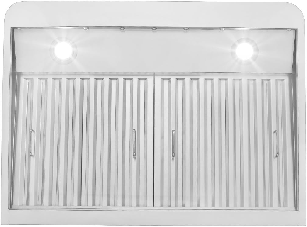 Stainless Steel Under Cabinet Range Hood with Baffle Filters H91651