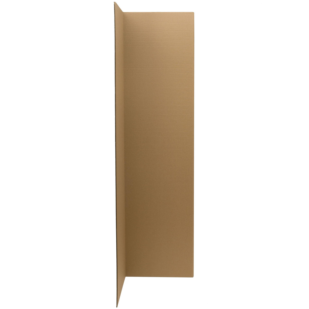 6 ft. Tall Brown Cardboard Room Divider 6 Panel O28231