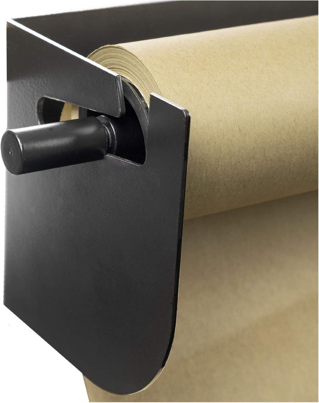 Wall Mounted Kraft Paper Dispenser & Cutter with 50 Meter Kraft Paper Roll, 12 Inches Wide, Pack of 2 B76153