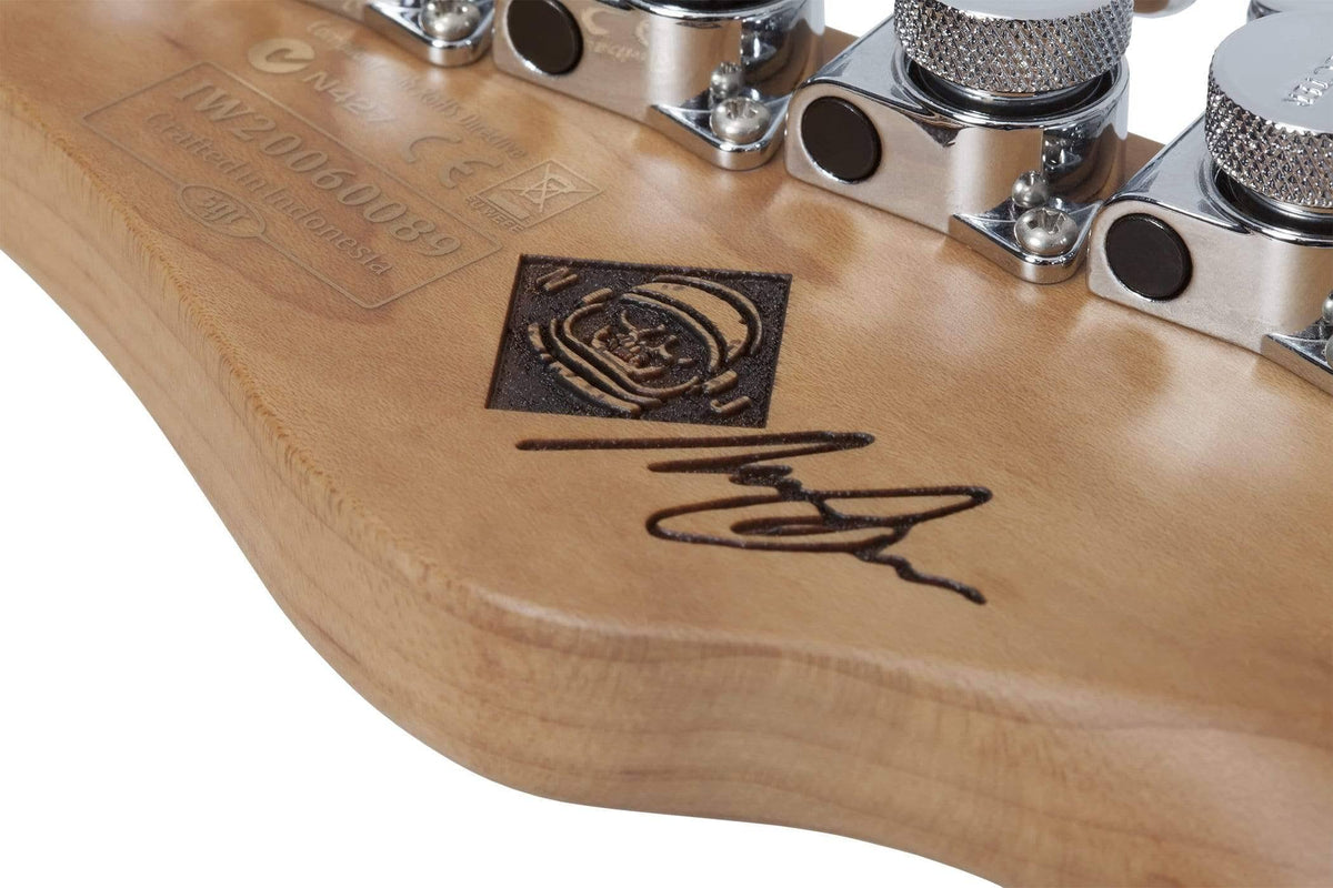 Atomic Orange Left-Handed Guitar I9558
