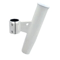 Aluminum Vertical Clamp-On Rod Holder White O4881