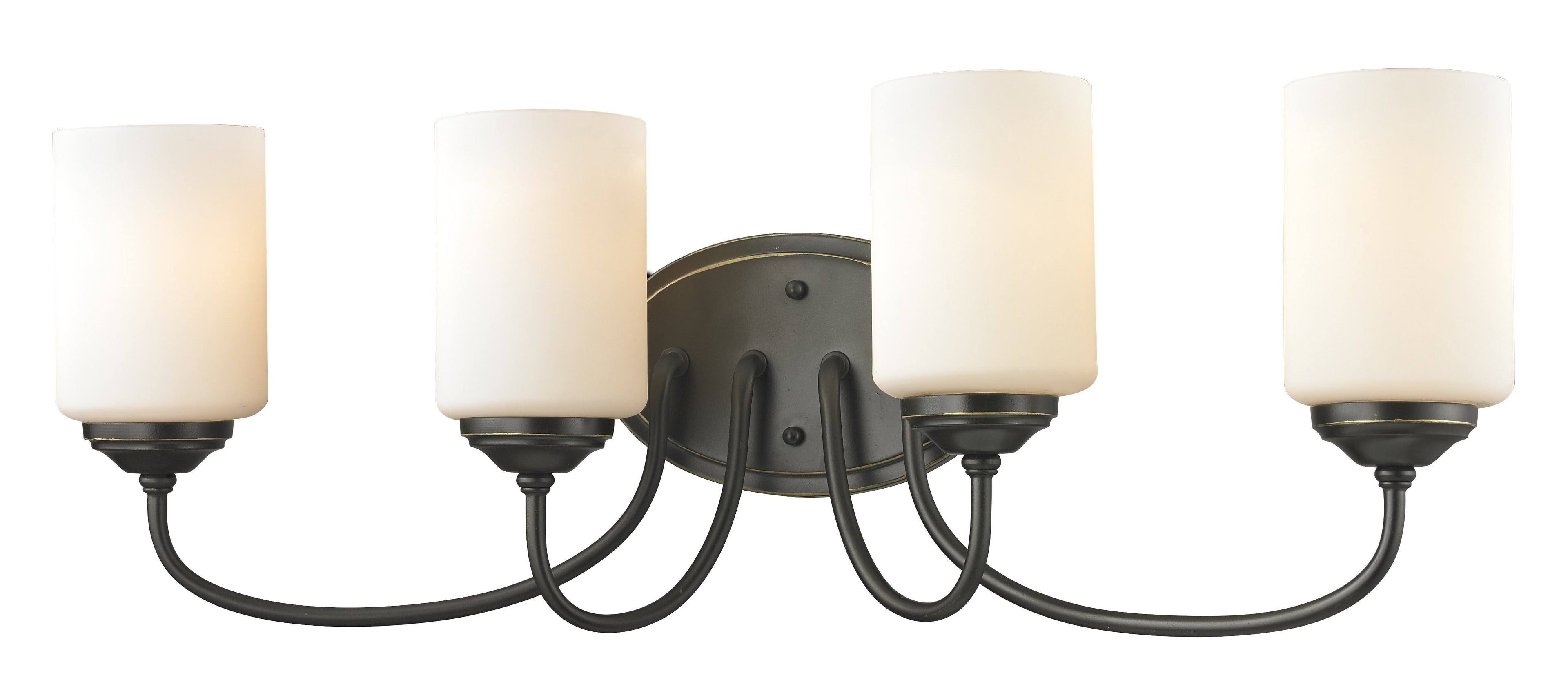 4 Light Vanity in Olde Bronze Finish I887132