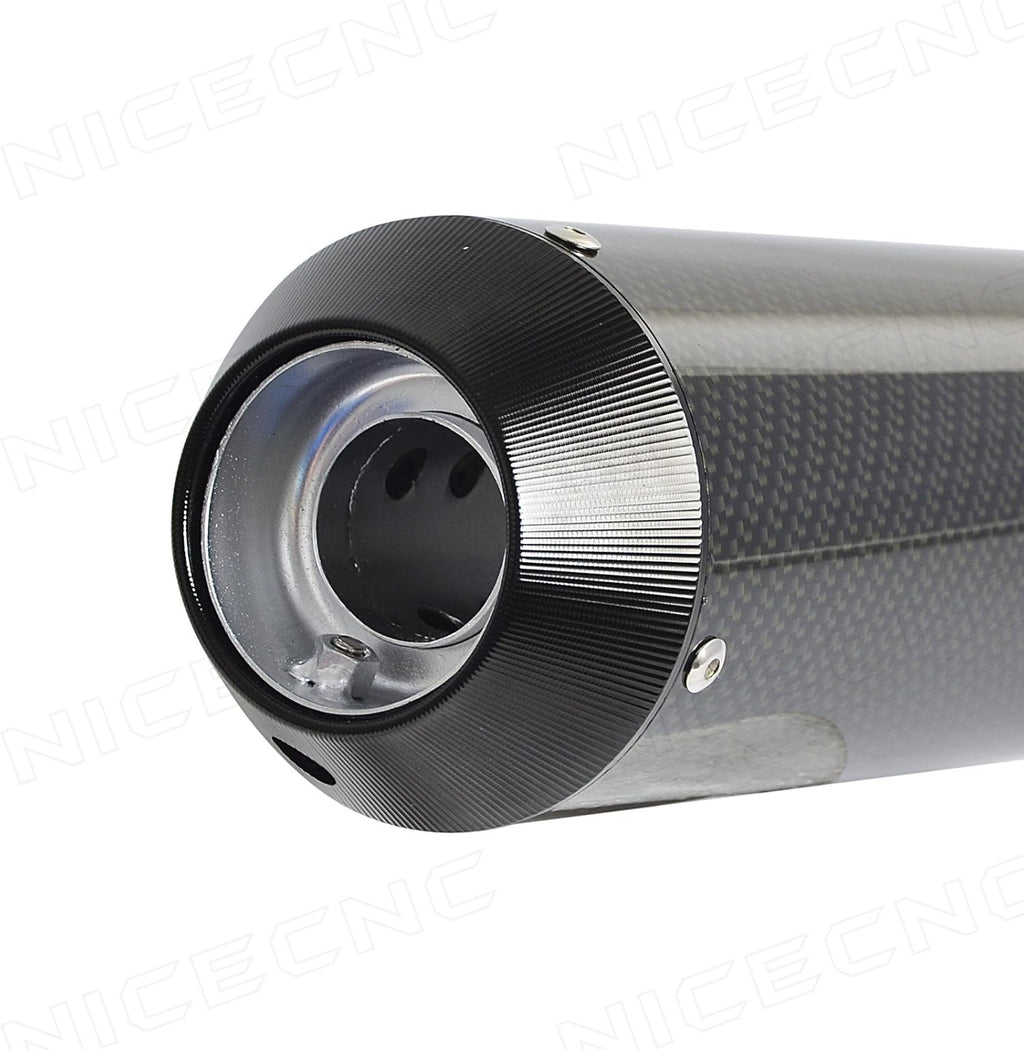 Stainless Steel Exhaust Muffler Pipe System for GY6 Scooters, Pack of 2 C60848