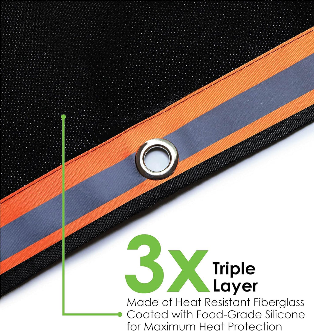 Fireproof 3 Layer Fire Pit Mat E7386
