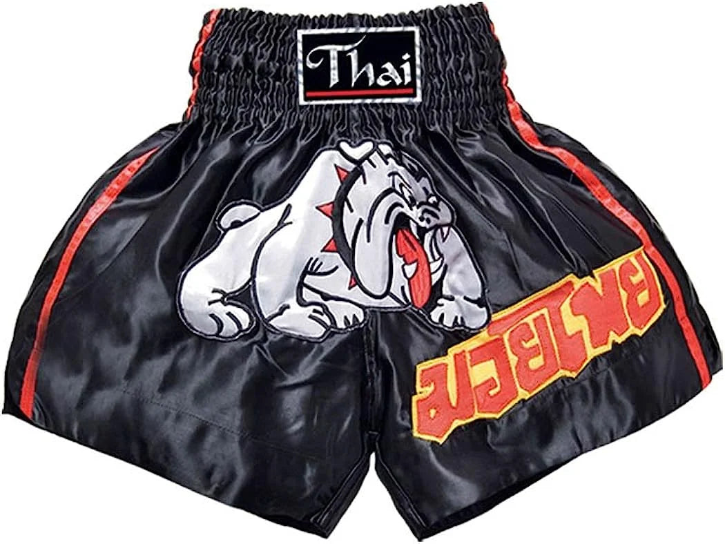 Muay Thai Shorts Embroidered Dog Size L F121554