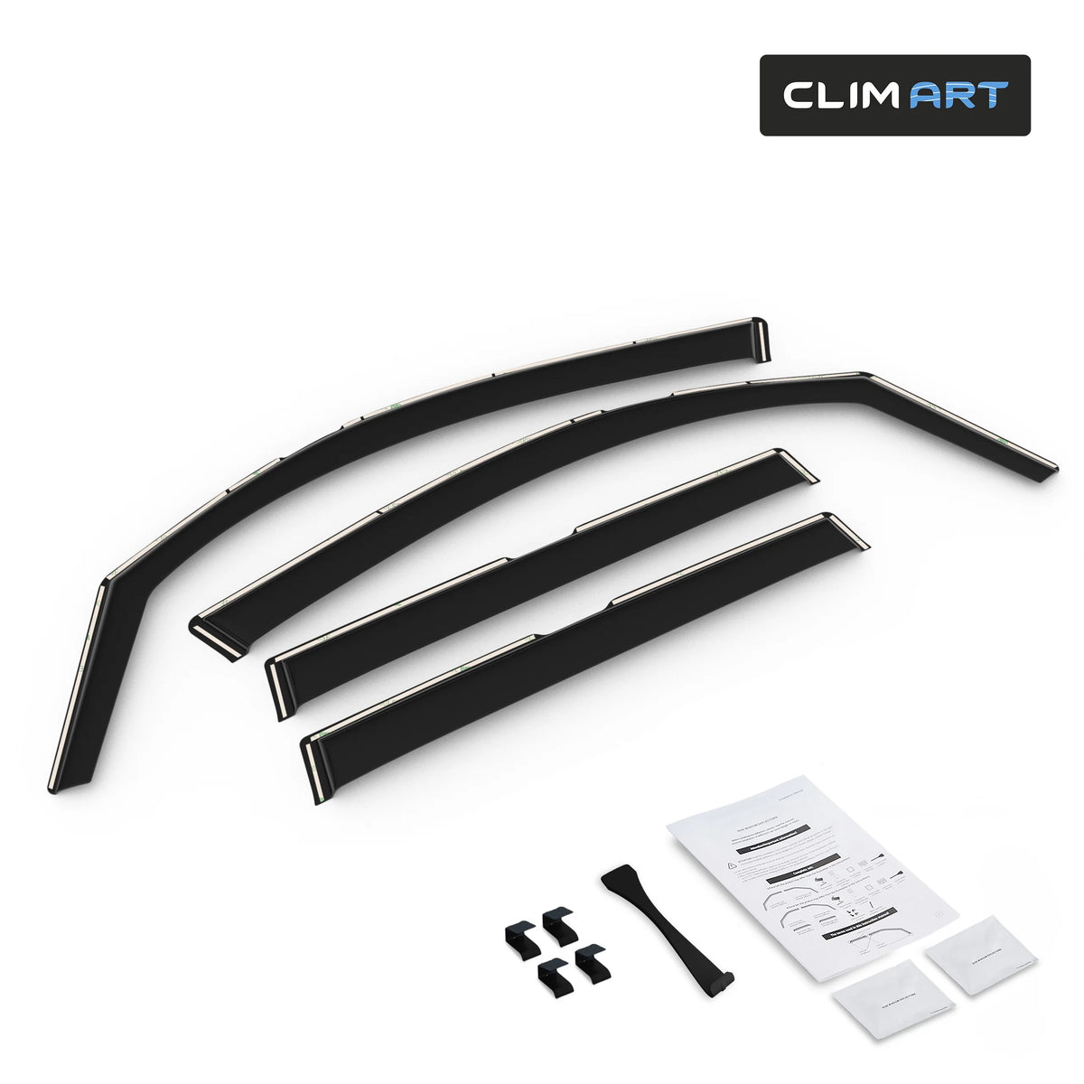 4 pcs Rain Guards for Subaru Forester 2019-2024 E95466