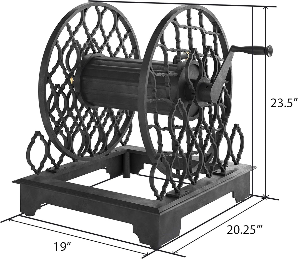 Metal Ornamental Trellis Hose Reel I152