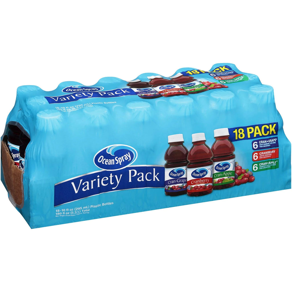 Ocean Spray Juice Drink Variety Pack (10oz / 18pk) O950