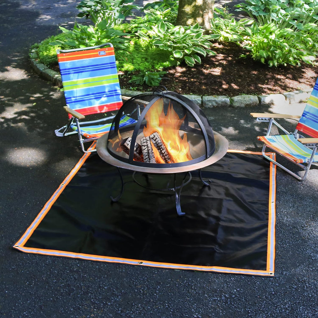 Fireproof 3 Layer Fire Pit Mat E7386