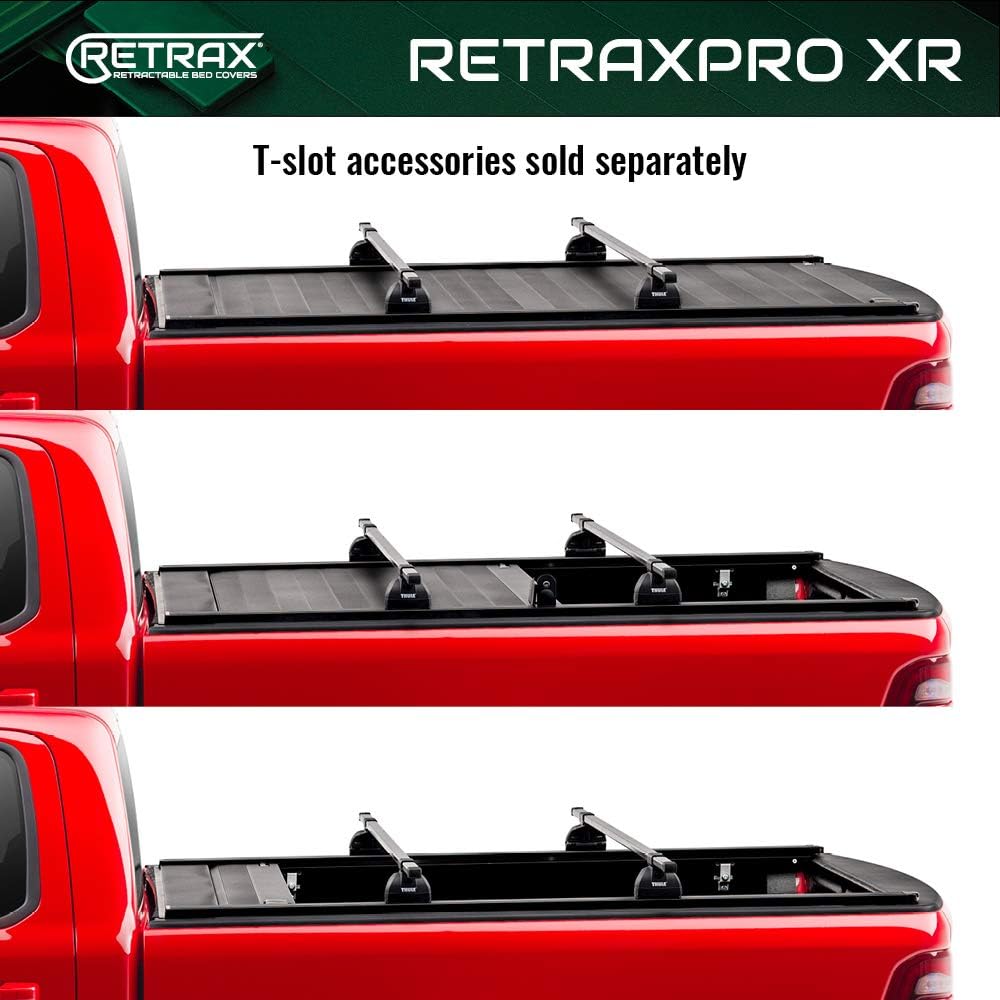Retractable Truck Bed Tonneau Cover Fits 2015 - 2020 Ford F-150 Super Crew & Super Cab 5' 7 Bed (67.1) O83751