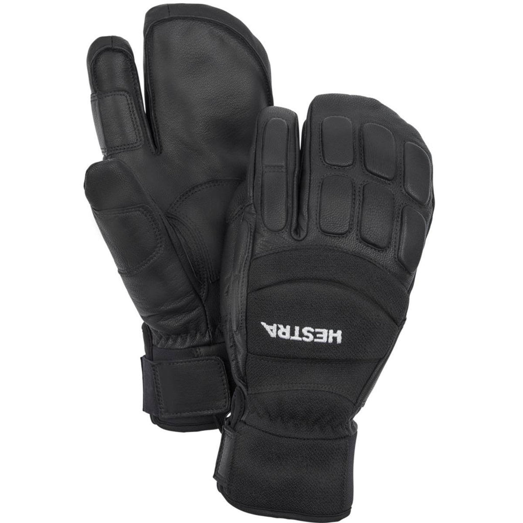 Navy Tan 3-Finger Glove W3702