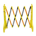8 Ft Portable Road Safety Barricade with Reflectors W5241
