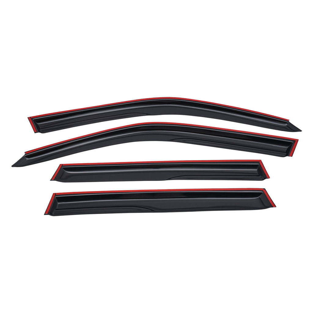 4x Window Guards Rain Guards Sunshade E4469
