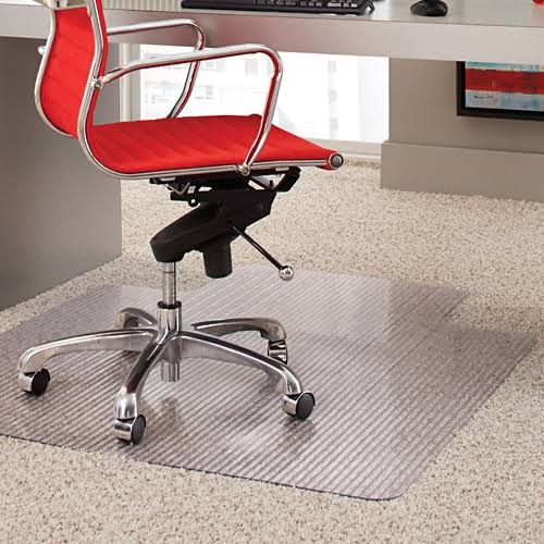 Clear Chair Mat for Carpet 45 x 53 with Lip I52398