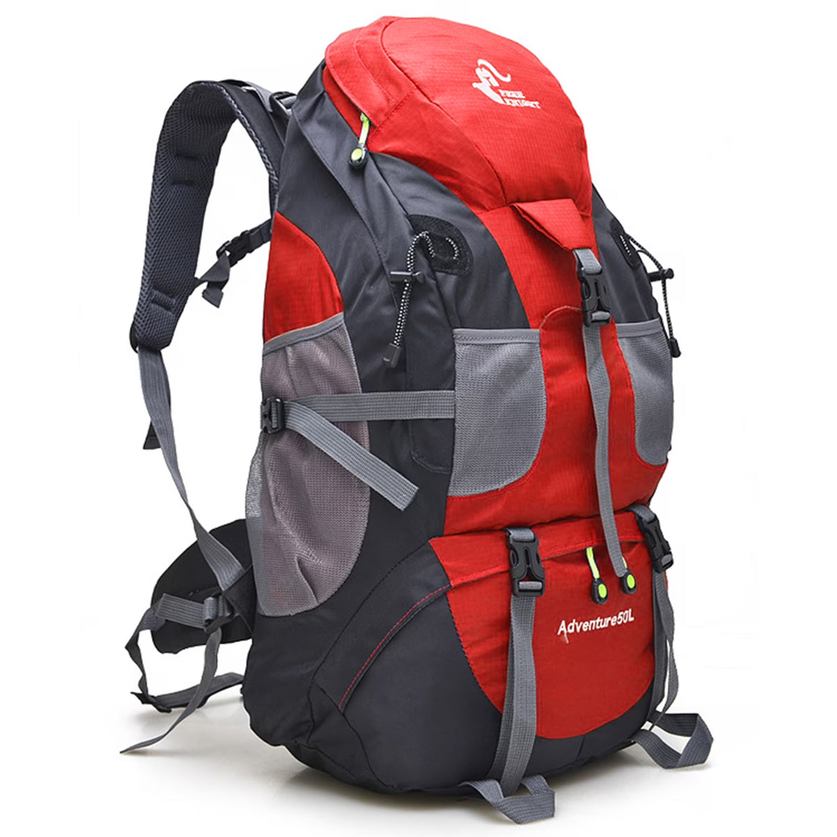 50L Water-resistant Hiking Backpack Daypack M3655