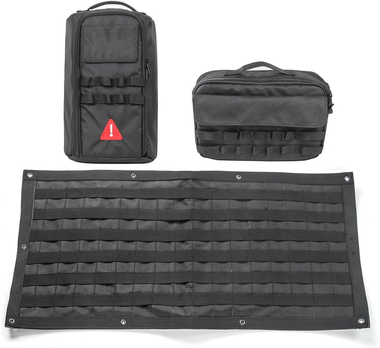 Canvas Tailgate Cargo Storage Bag & Tool Kit Organizer Pockets Y810