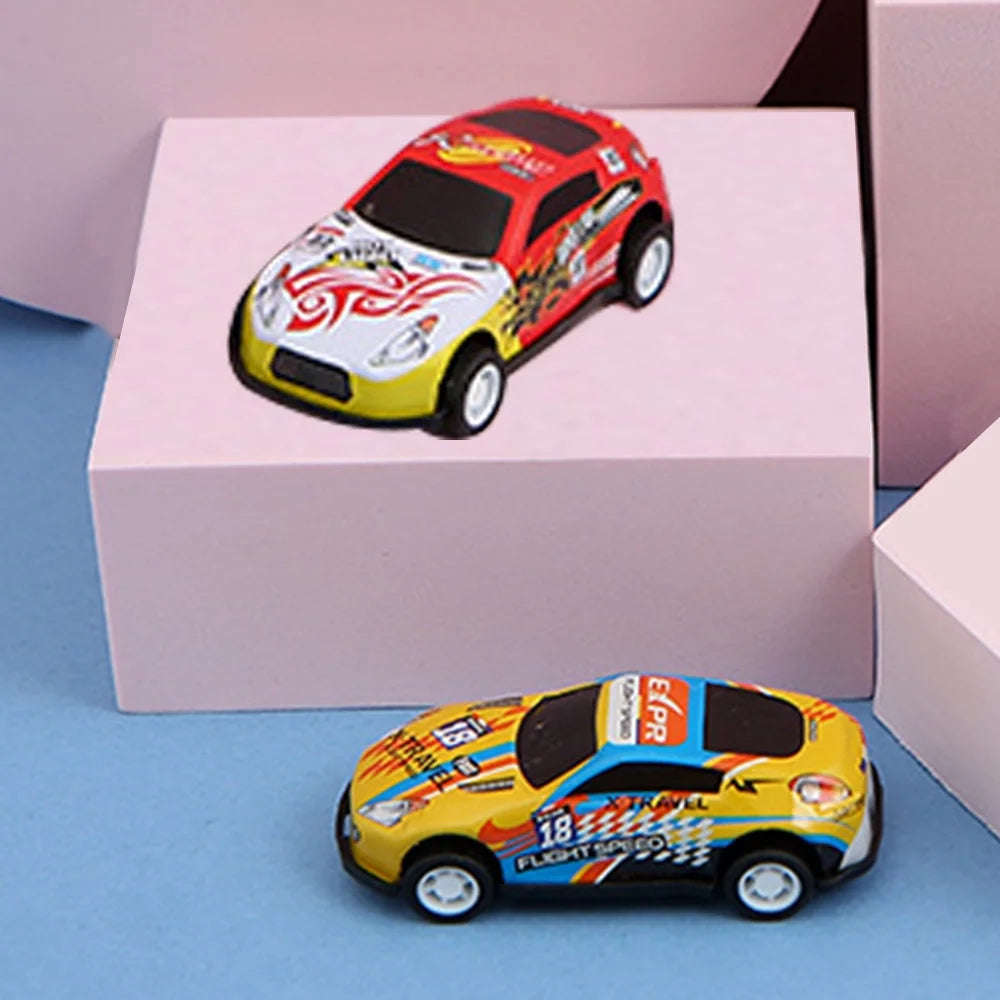 5 Pack Pull Back Cars for Kids Mini Vehicles Toy V4394