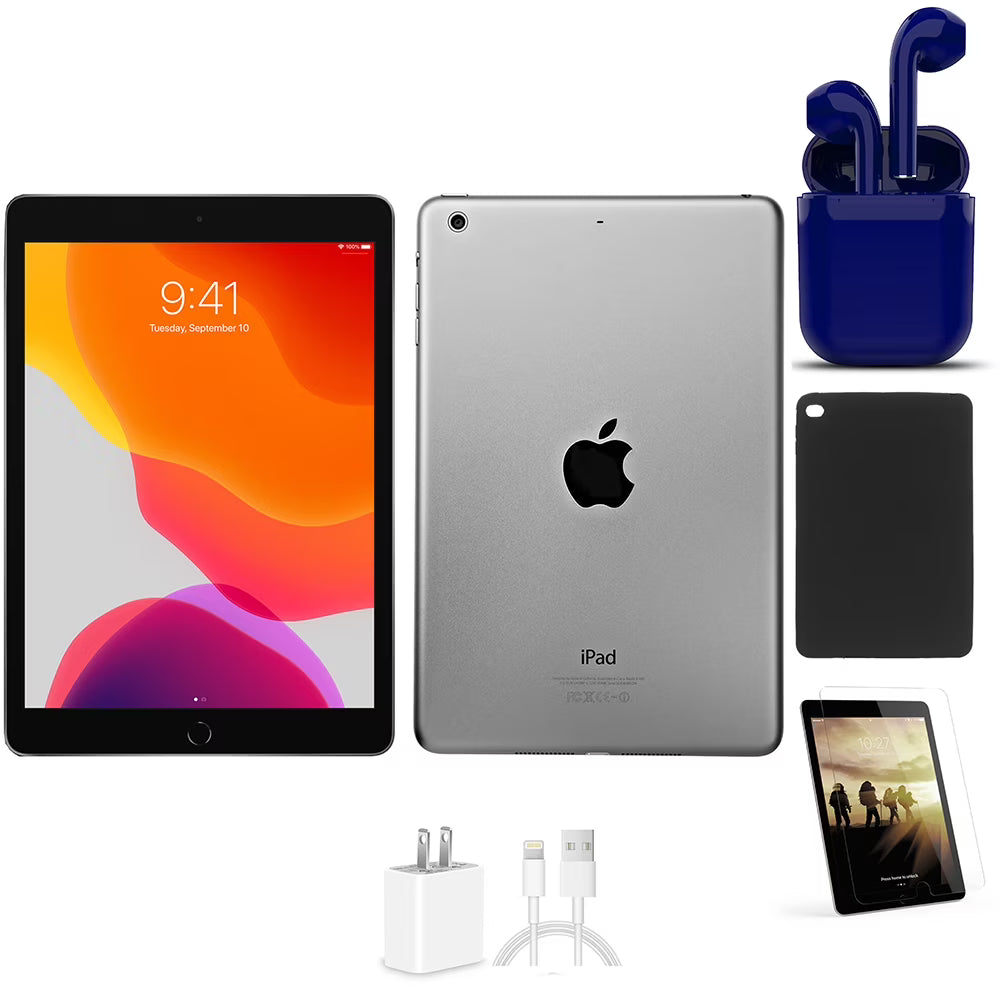 Refurbished Apple iPad Air 64GB Space Gray 9.7-inch Wi-Fi Only Bundle W72991