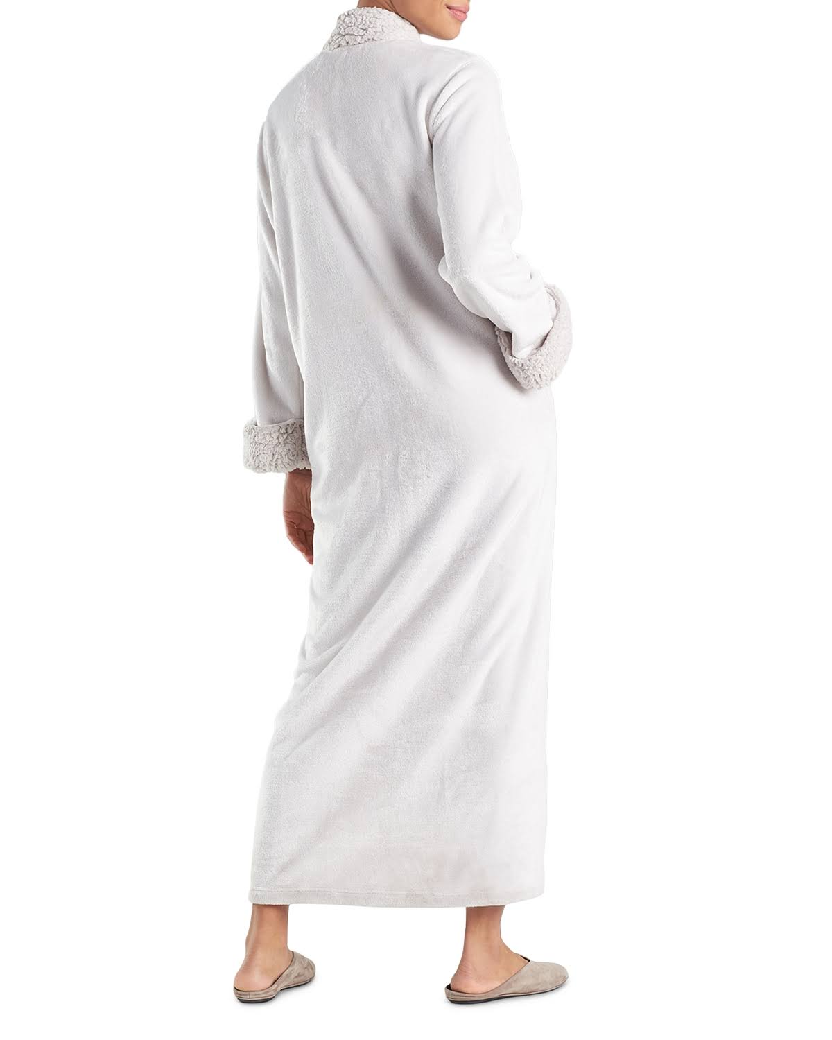 Plush Sherpa Zip Caftan Z39603